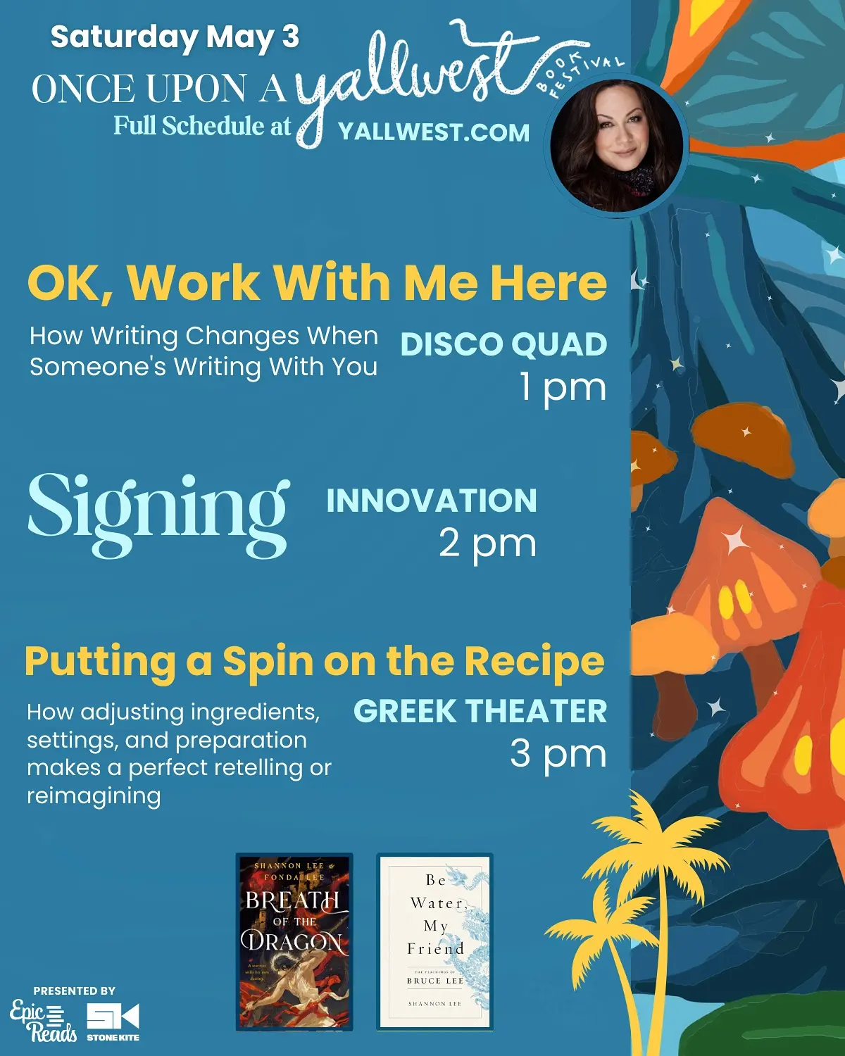 Shannon Lee Confirms Attendance At YALLWEST Book Festival This May