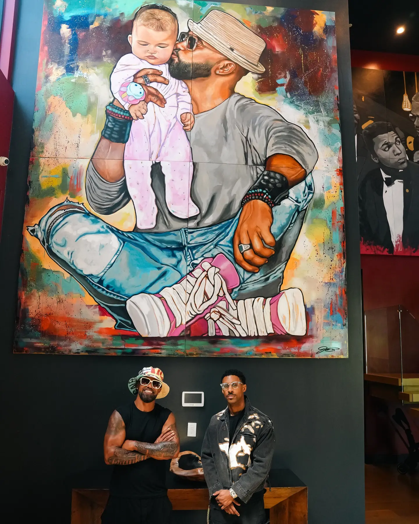 Shemar Moore Showcases Stunning Large-Scale Paintings By Jon Moody In His Home Collection Shemar Moore Showcases Stunning Large-Scale Paintings By Jon Moody In His Home Collection