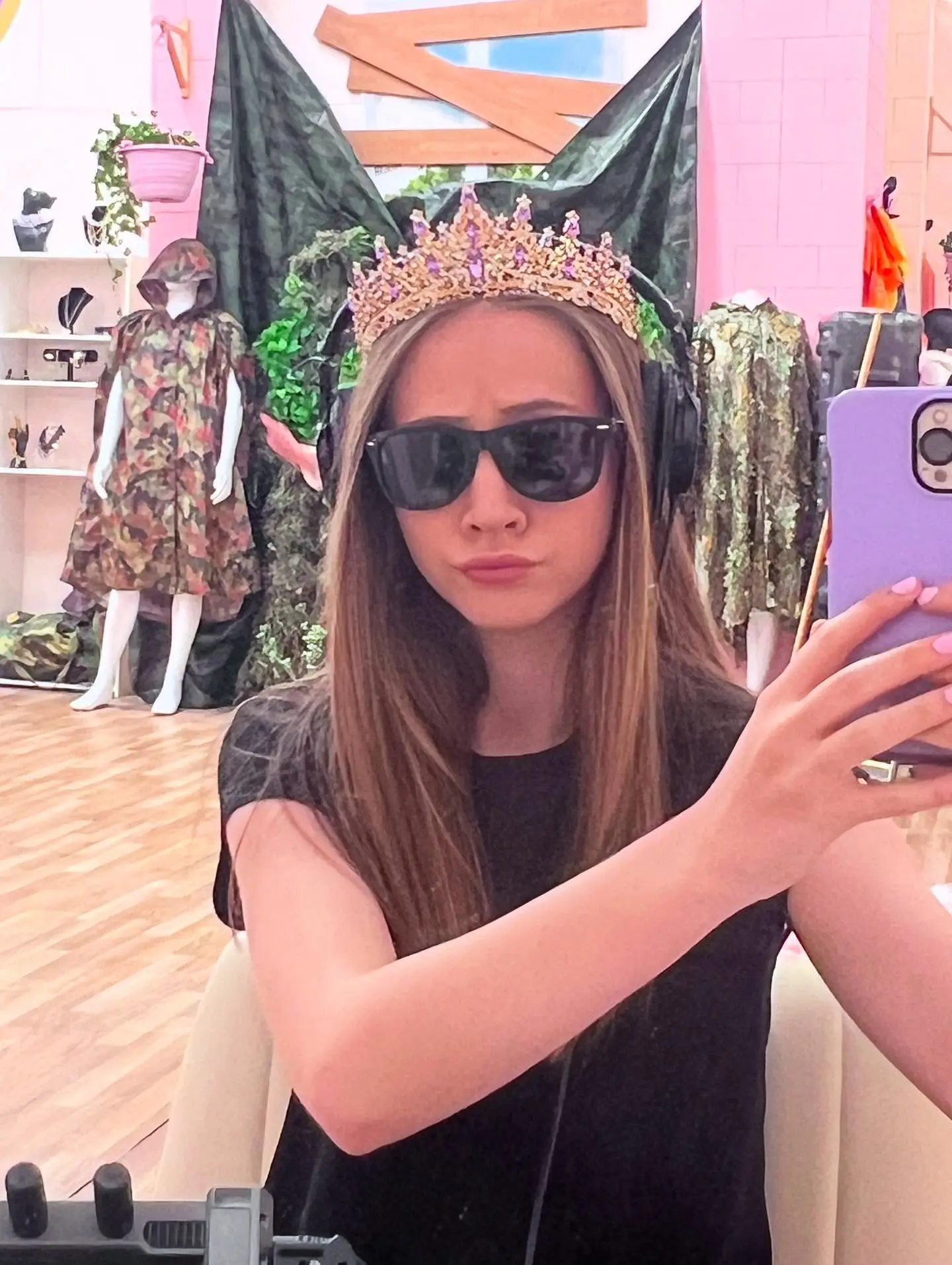 Shiloh Nelson Shares Playful Behind-The-Scenes Glimpse Into Her High Glam Video Shoots The young actress reveals her relatable contrast between on-camera glamour and natural editing mode.