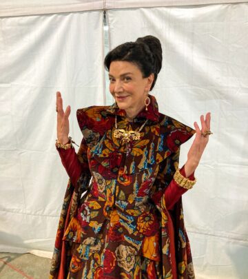 Emmy-winning actress honors costume, makeup and production teams in heartfelt Instagram post.