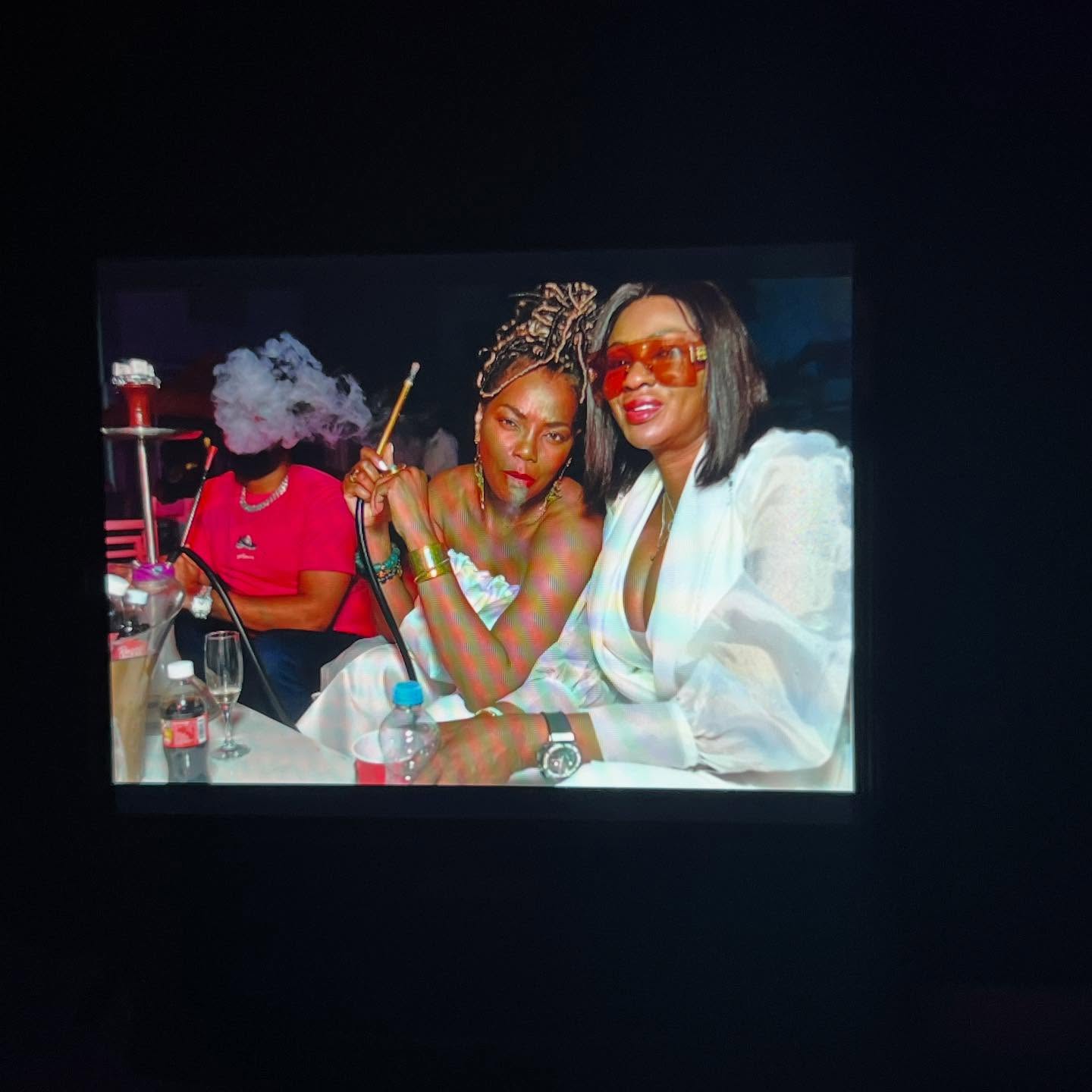 Smoke Gets in Your Eye at Limbe Cameroon's All White Party