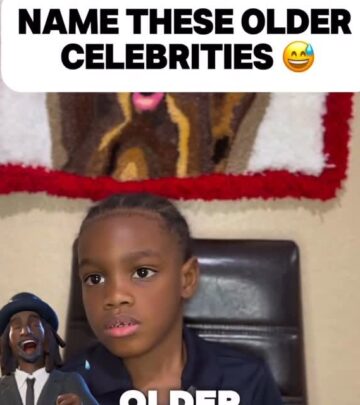 The rap icon shares a humorous family moment with fans.