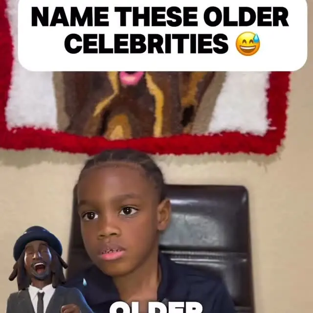 The rap icon shares a humorous family moment with fans.