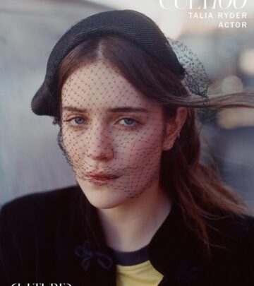 Actress Talia Ryder thanks CULT100 for spotlighting her among icons and inspiring heroes.