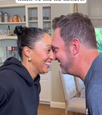 The actress shares a glimpse into married life and dessert talks