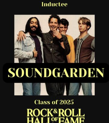 Actress and musician applauds the rock band's induction into the Rock and Roll Hall of Fame Class of 2025. 