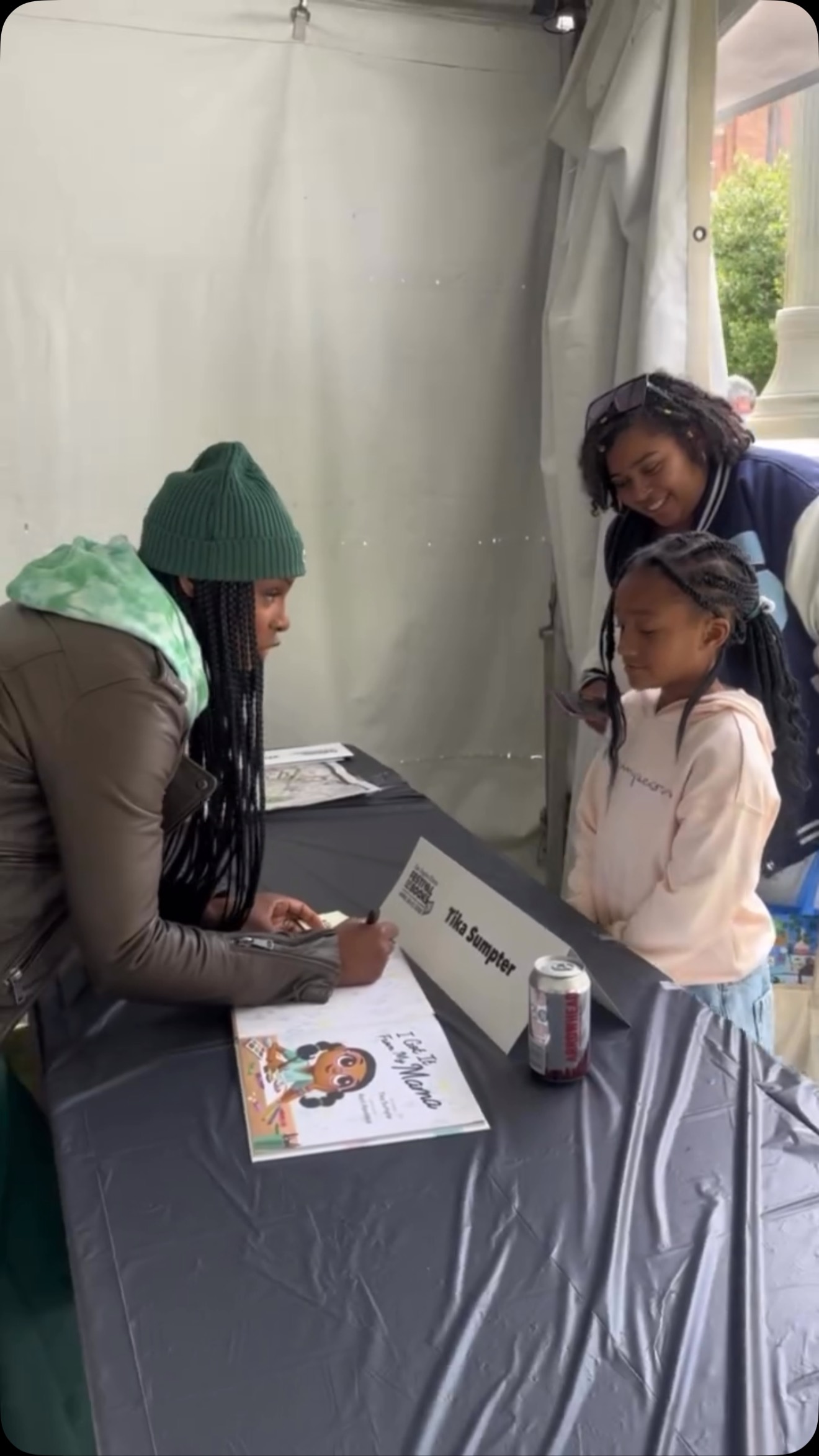 Tika Sumpter Celebrates Release of ‘I Got It From My Mama’ Tika Sumpter celebrates her debut children’s book release at LATimes FOB, and sparking joy