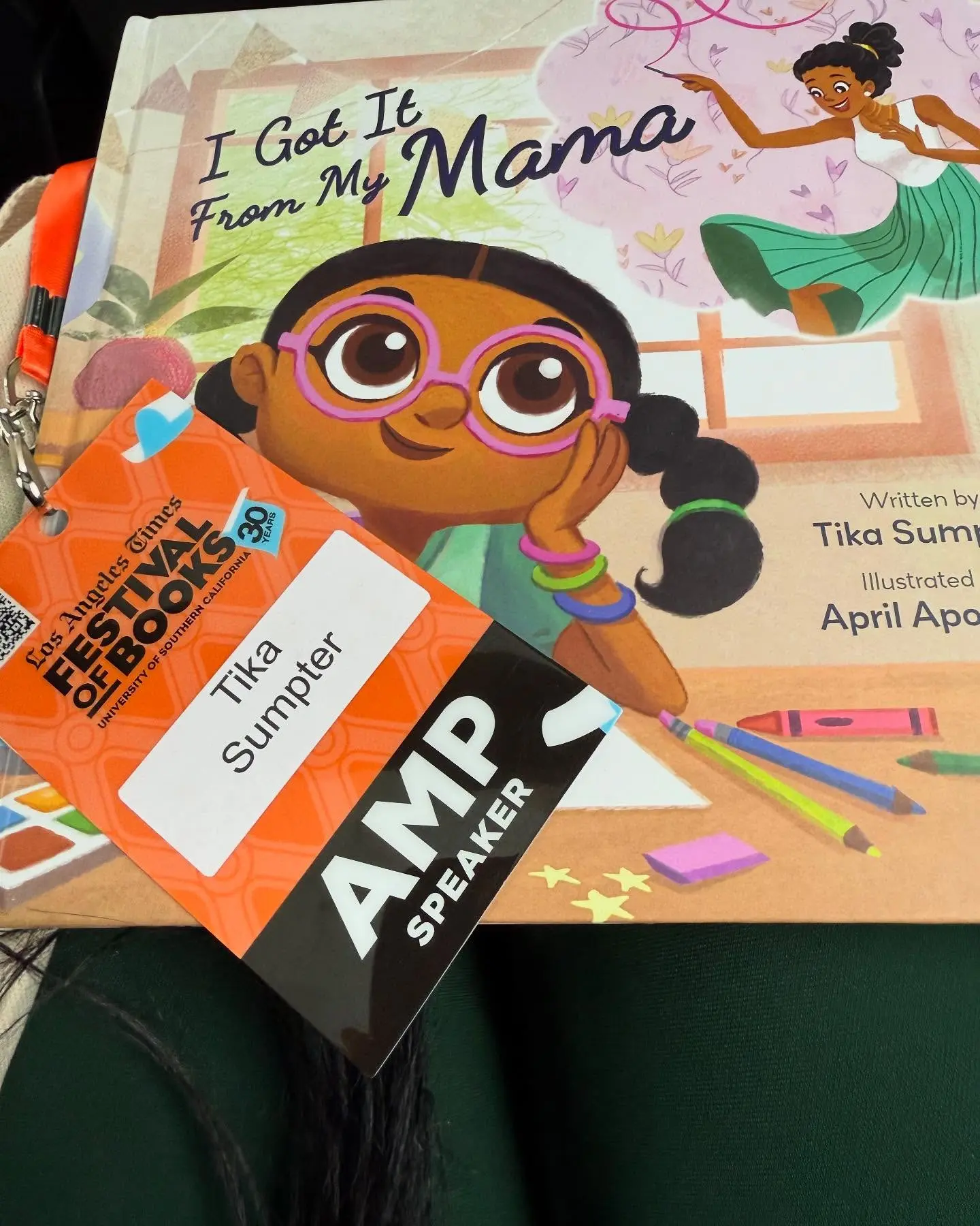Tika Sumpter Thanks Festival Hosts for Her Memorable Book Tour