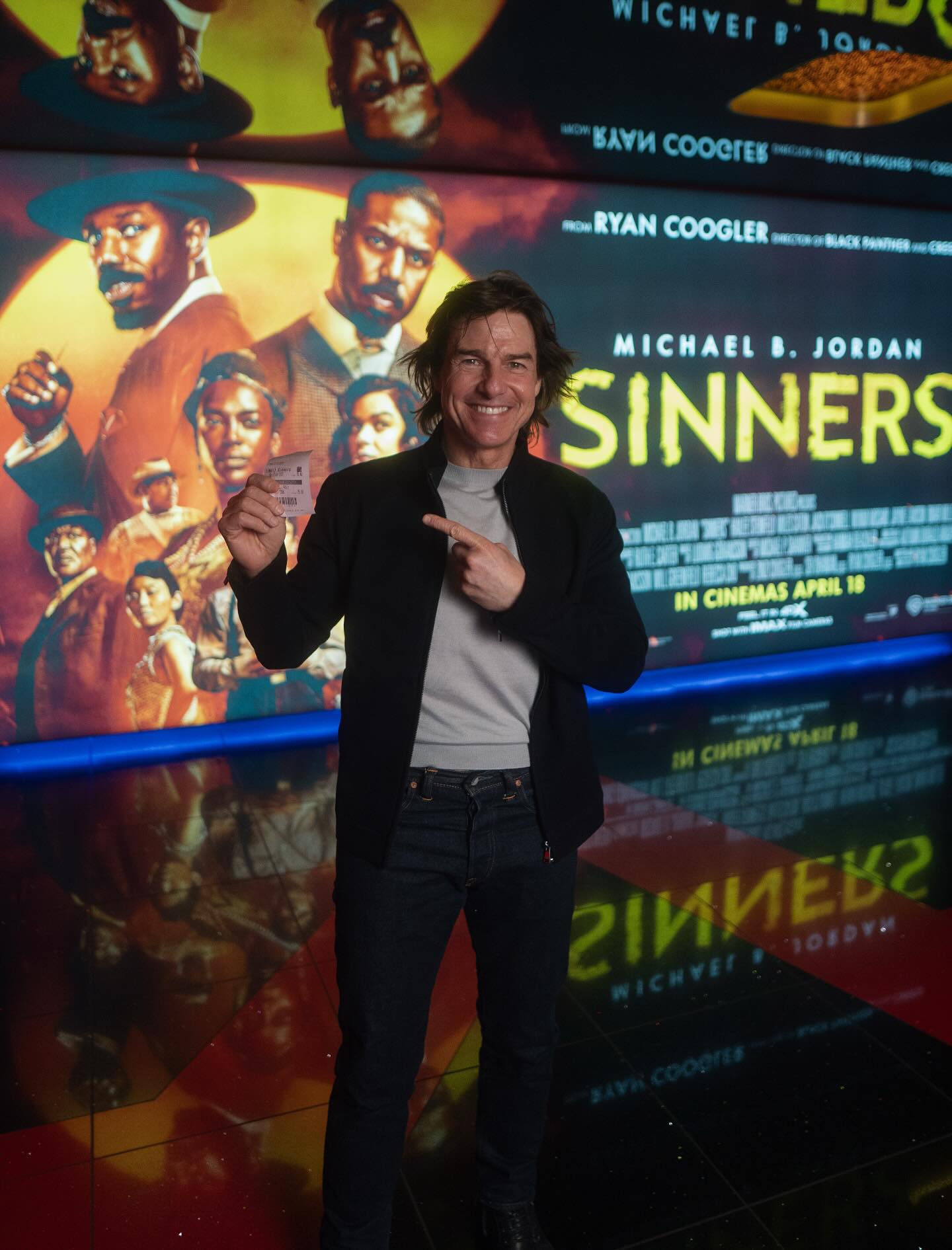 Tom Cruise Champions Coogler’s Sinners In Theatrical Push Encouraging moviegoers to rediscover the magic of theaters.