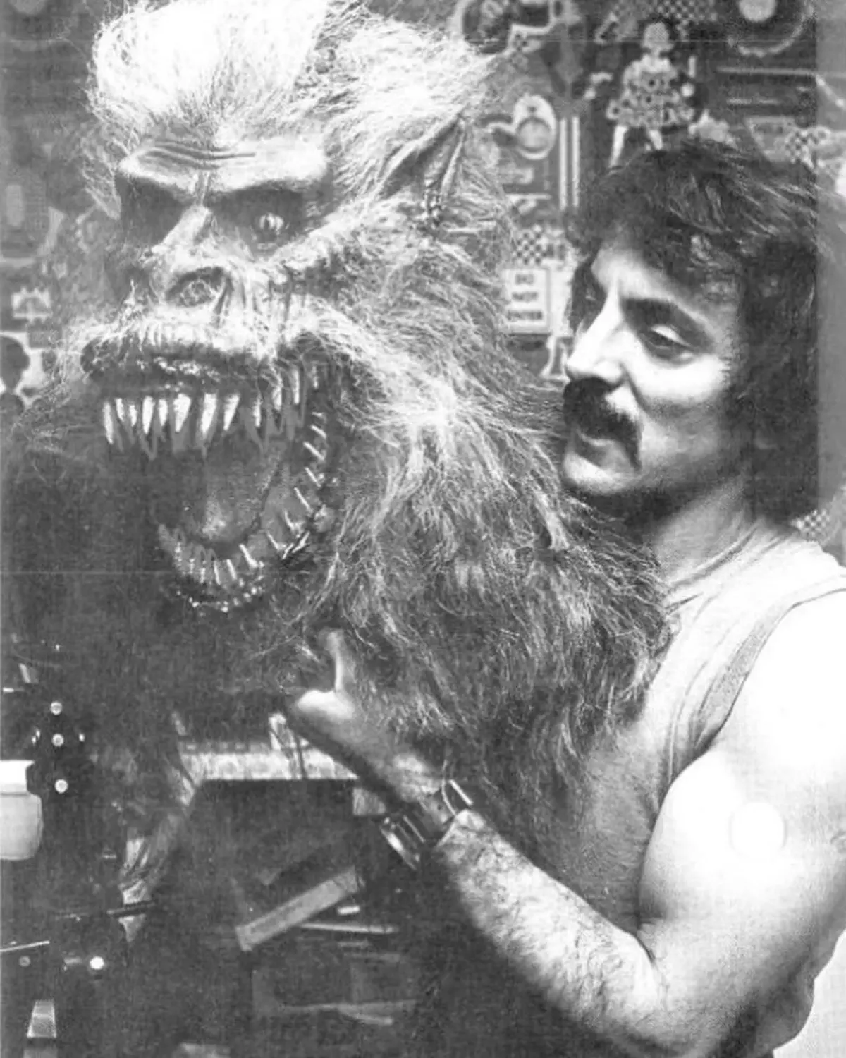 The actor celebrates iconic practical effects in an IG post