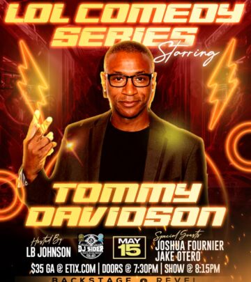 Comedy icon to bring his acclaimed stand-up to Backstage at Revel as part of LOL Comedy Series.
