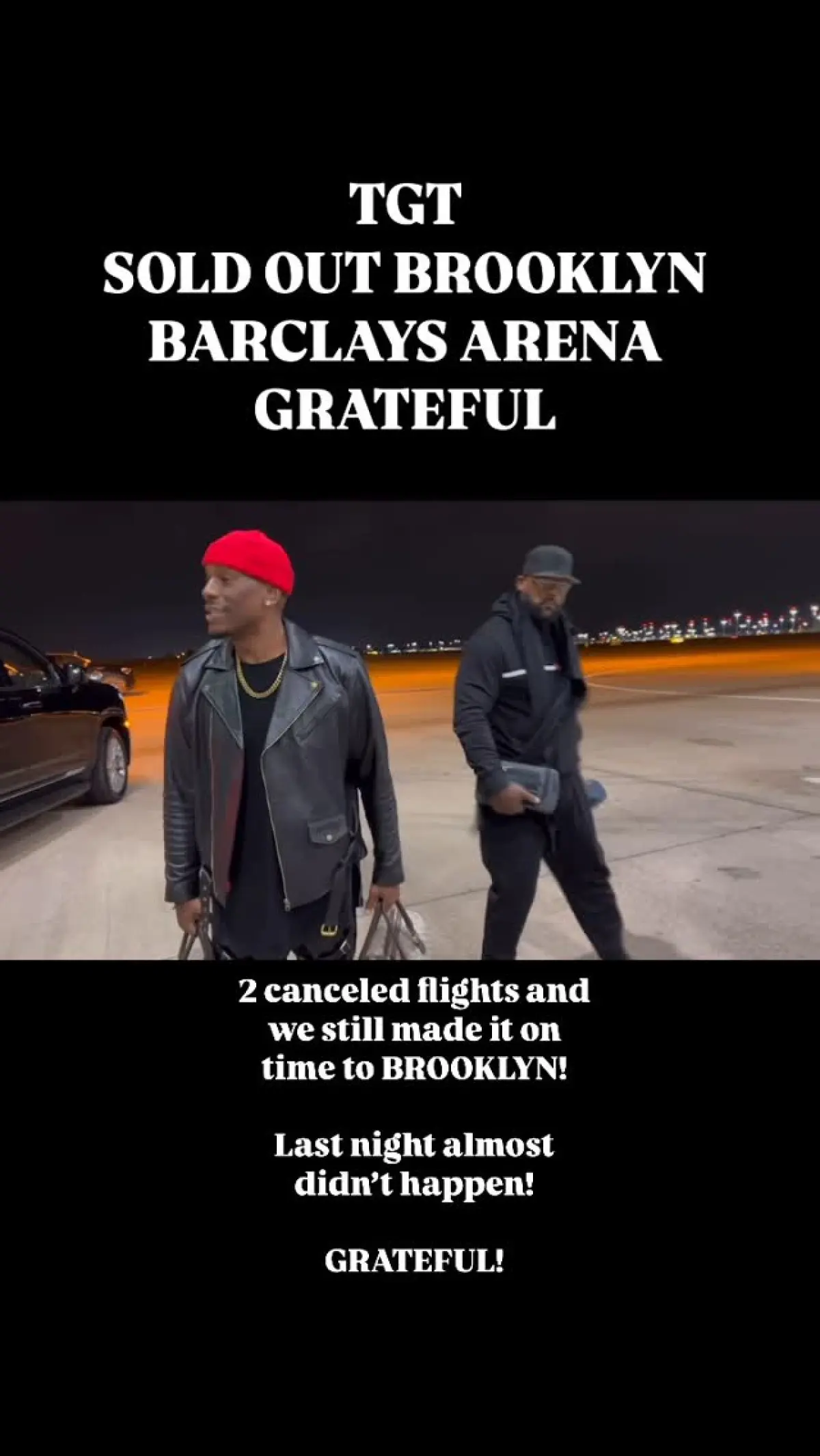 Tyrese Gibson asks: Which city should we hit on our TGT Fall Tour? Fans, your choice matters big time?