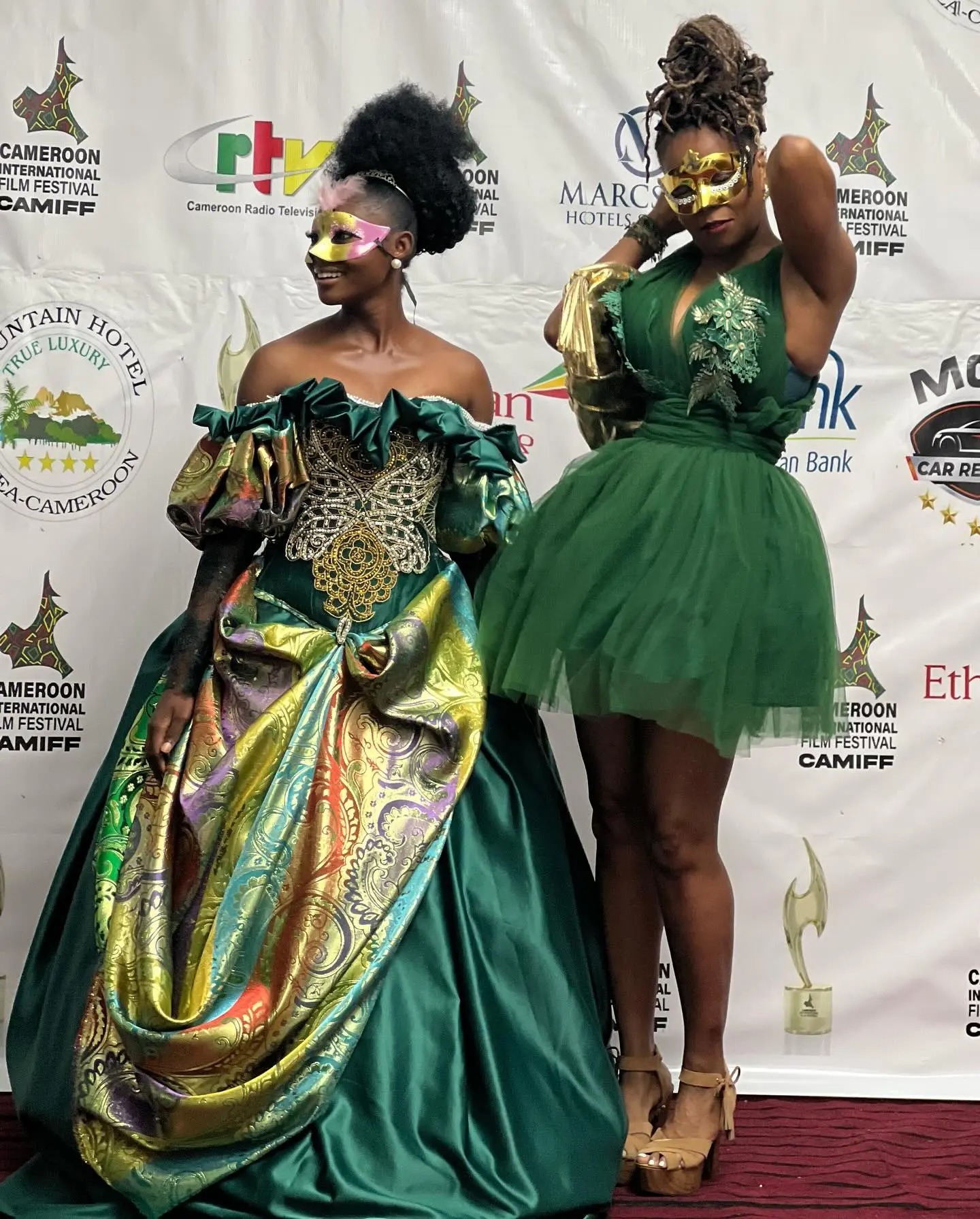 Vanessa Estelle Williams Dazzles In Green At CAMIFF 2025 Masquerade Ball