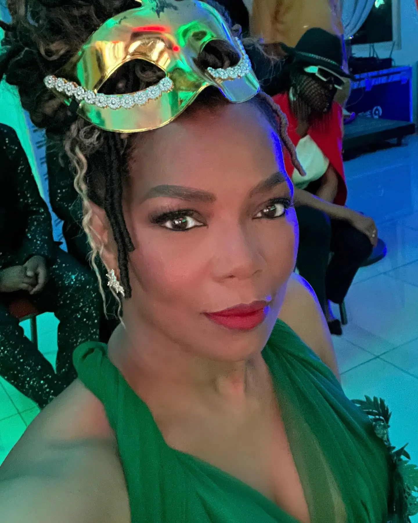 Vanessa Estelle Williams Dazzles In Green At CAMIFF 2025 Masquerade Ball