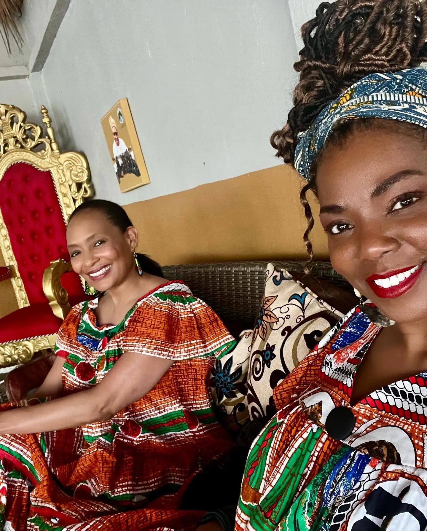 Vanessa Estelle Williams Receives Royal Blessing From Paramount Chief In Cameroon