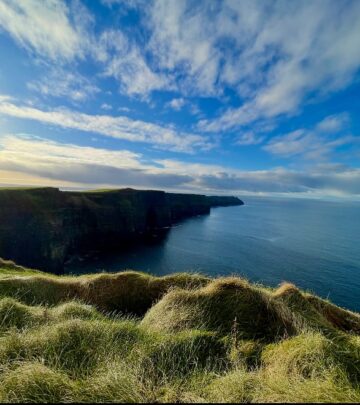 Actress and environmentalist shares breathtaking images honoring the planet's natural beauty.