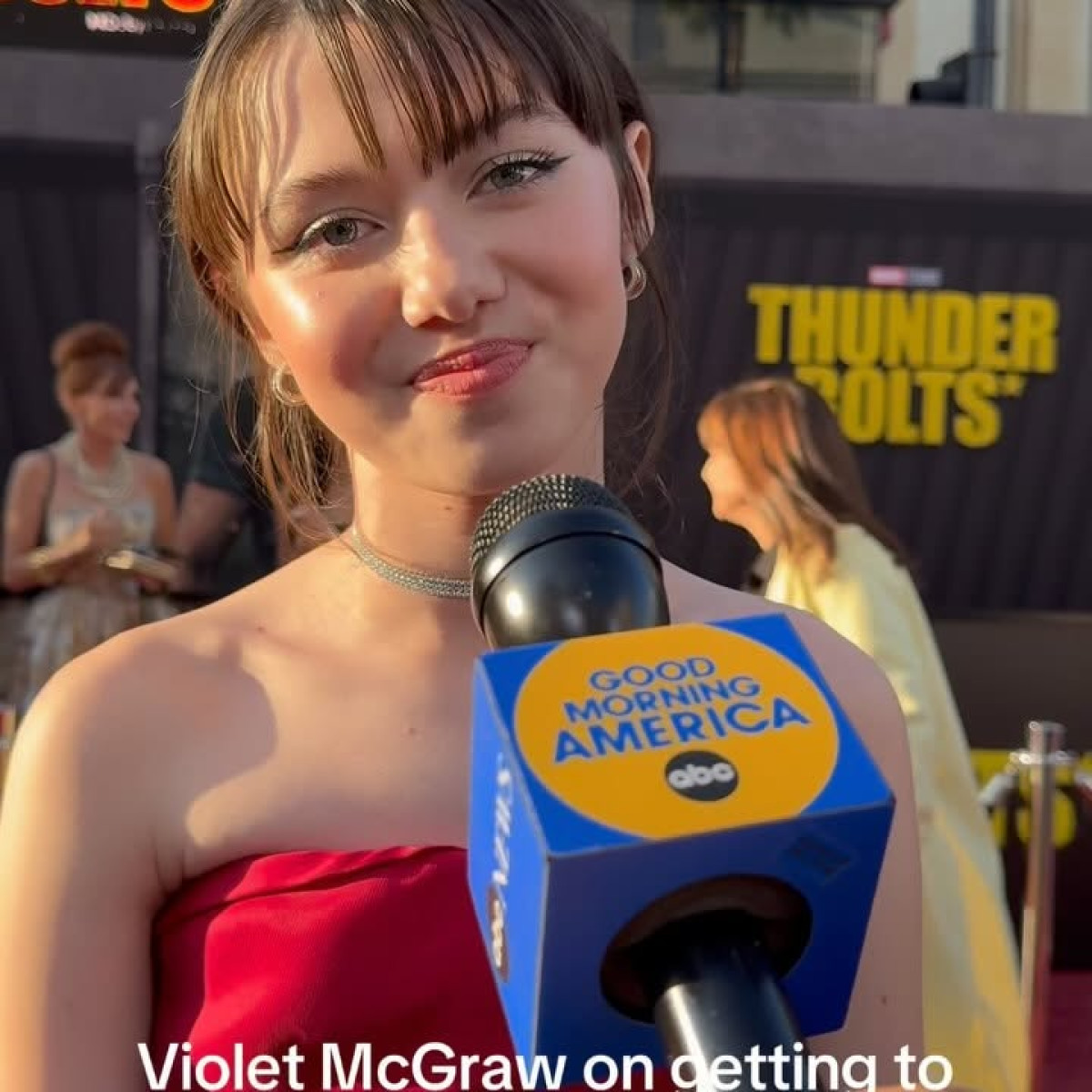Violet McGraw On Working With Florence Pugh In Thunderbolts Violet McGraw reveals thrill in teaming with Florence Pugh in Marvel's Thunderbolts debut.