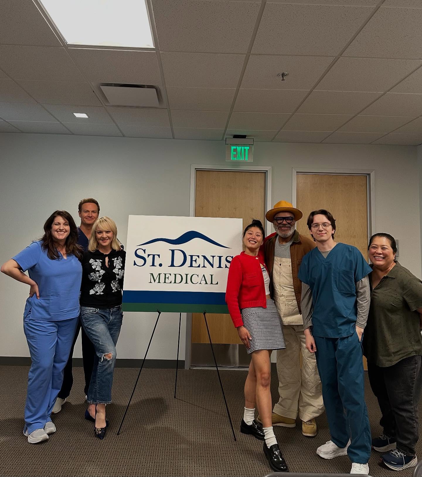 Wendi McLendon-Covey Shares BTS As St. Denis Medical Season 1 Wraps Wrap it up: peek behind the scenes of the upcoming show