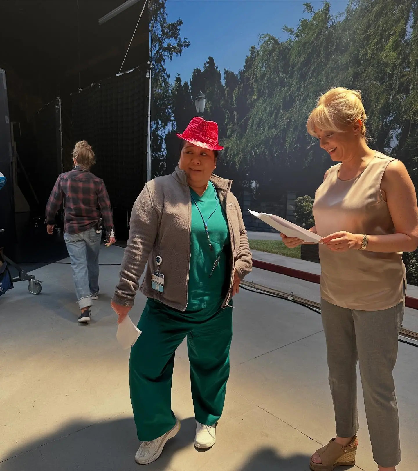 Wendi McLendon-Covey Shares BTS Fun as St. Denis Medical Season 1 Wraps