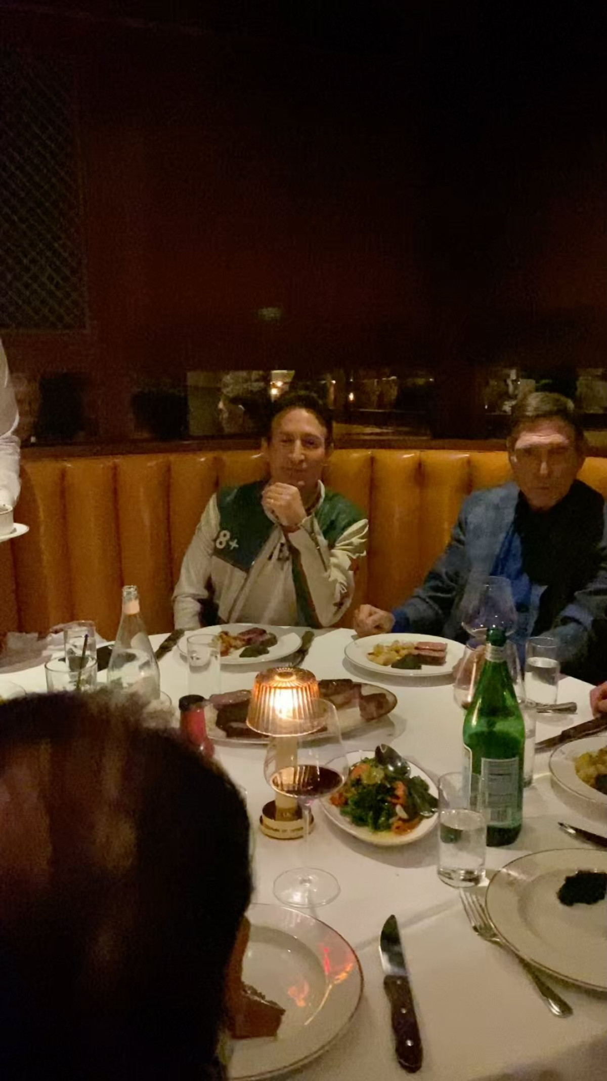 William DeMeo Enjoys Fine Dining Experience At Rocco Steakhouse In NYC Brooklyn actor shares evening at upscale Manhattan restaurant while filming Gravesend series.