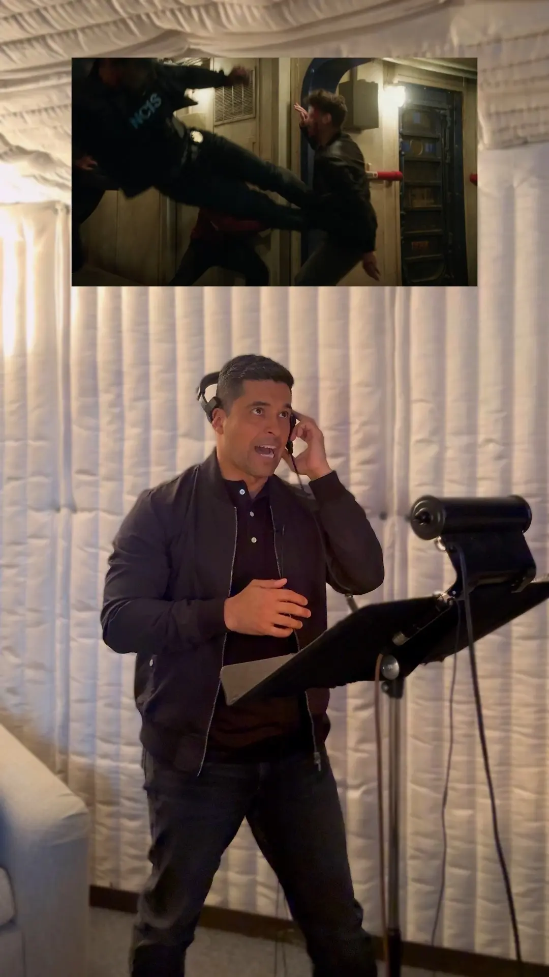 Wilmer Valderrama Shares Behind-The-Scenes Look At NCIS Fight Scene Preparation Wilmer Valderrama Shares Behind-The-Scenes Look At NCIS Fight Scene Preparation