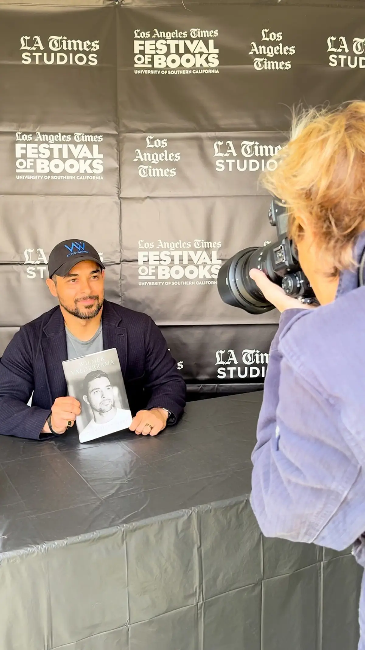 Wilmer Valderrama radiates thanks at LA Times FOB, appreciating fans and supporters truly.