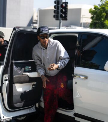 Rapper hits LA differently than NY for promo, keeping it casual while celebrating fan support
