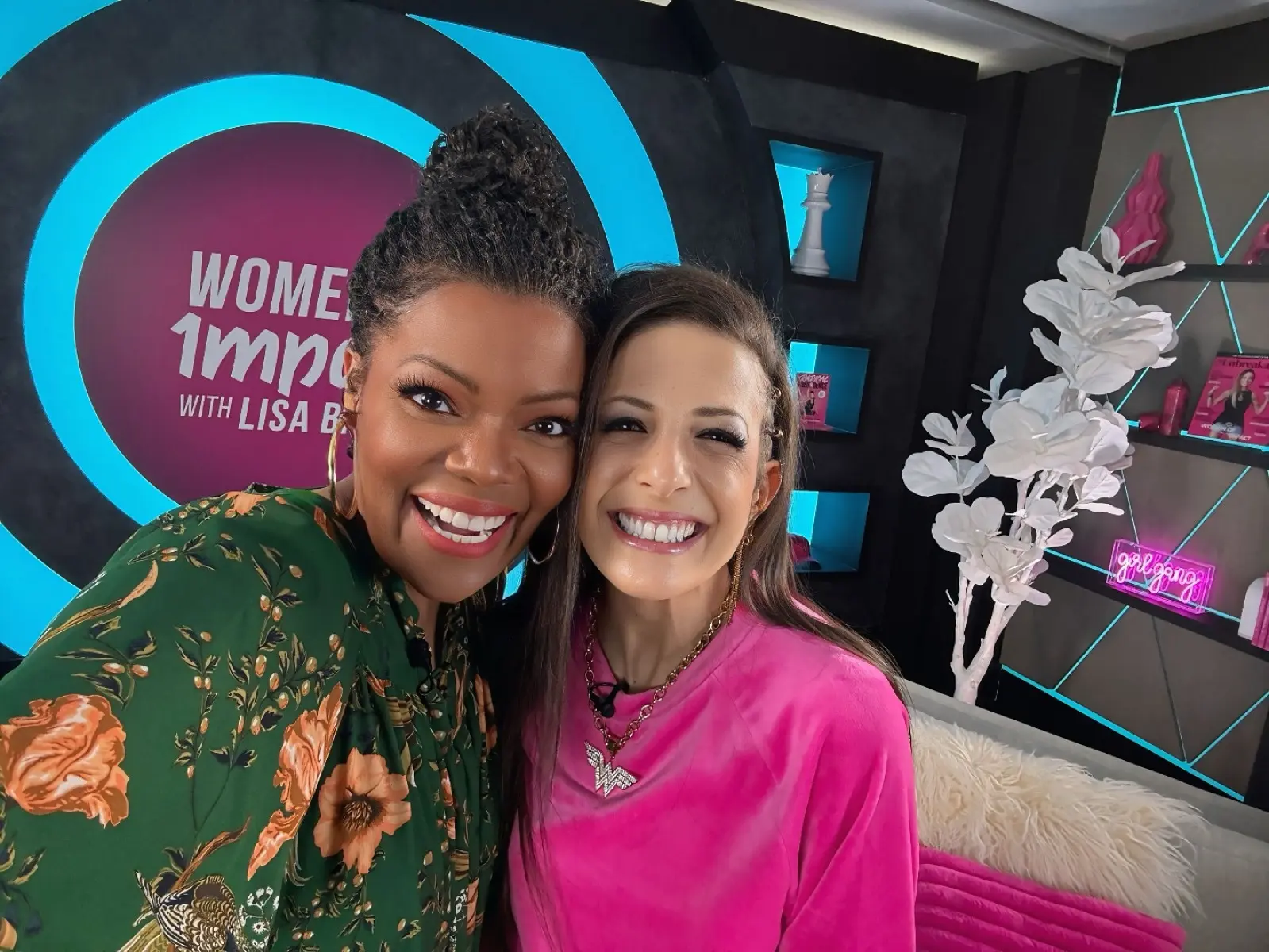 Yvette Nicole Brown Shines In Chat And Goodie Bag Moment Yvette Nicole Brown lights up a fun chat on Women of Impact, sharing treats & candid vibe.