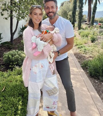 Actor shares precious moments from trip with baby Henson.
