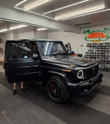 2025 AMG G-63 Summer Tint Upgrade