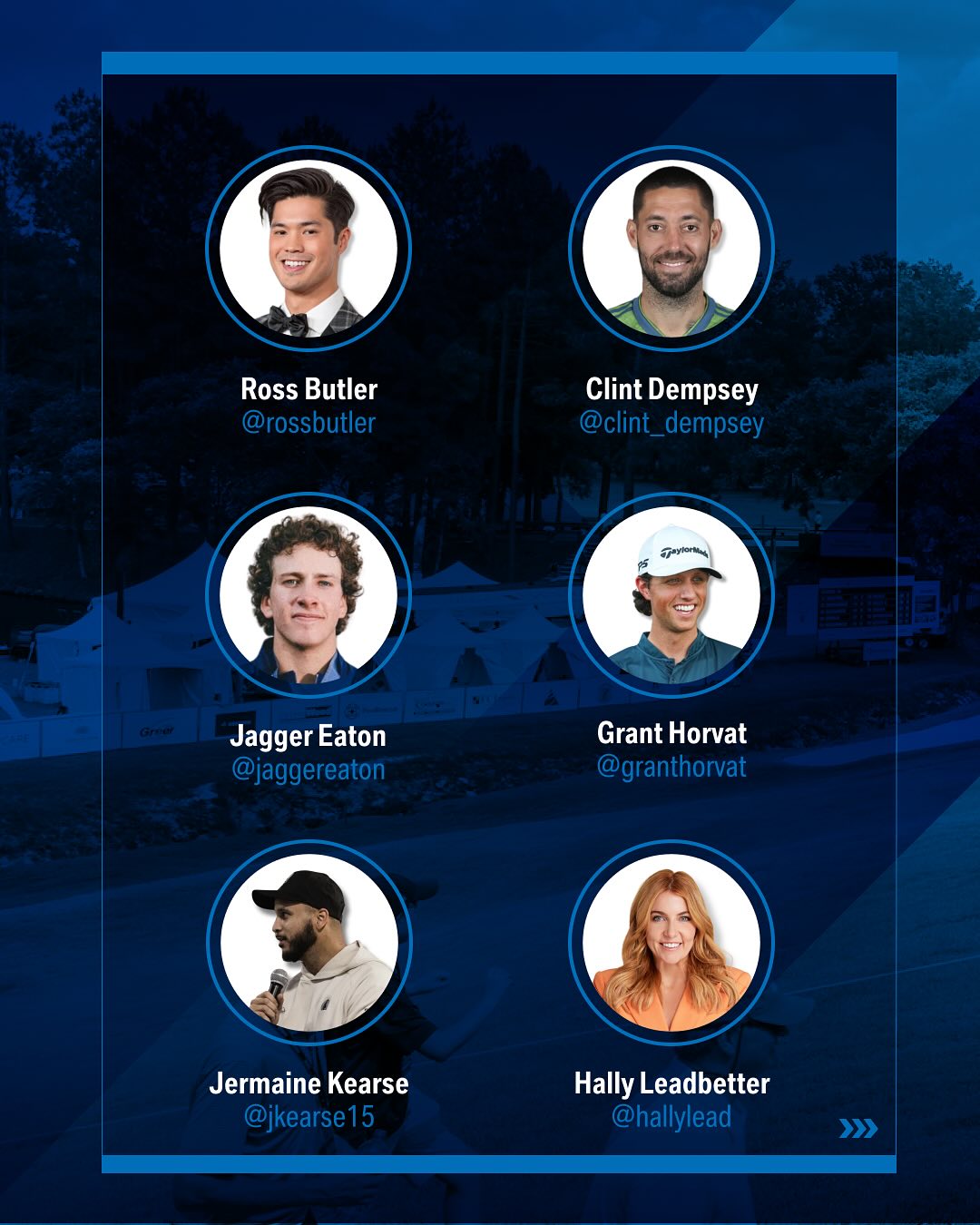2025 Celebrity Lineup For BMW Charity Pro-Am
