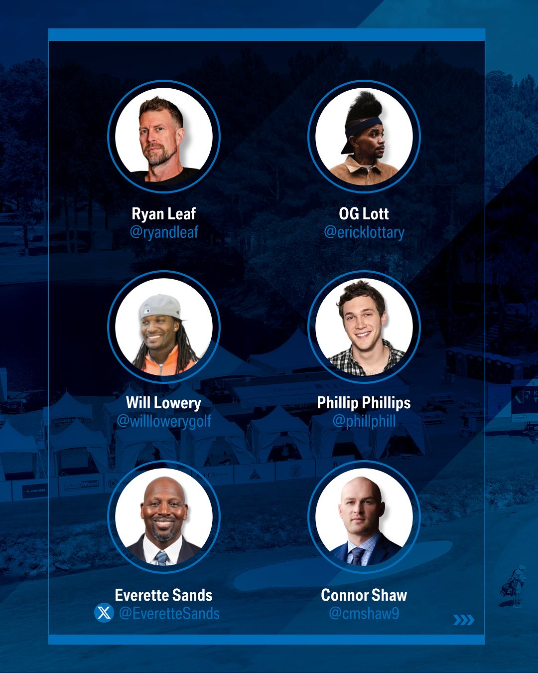 2025 Celebrity Lineup For BMW Charity Pro-Am