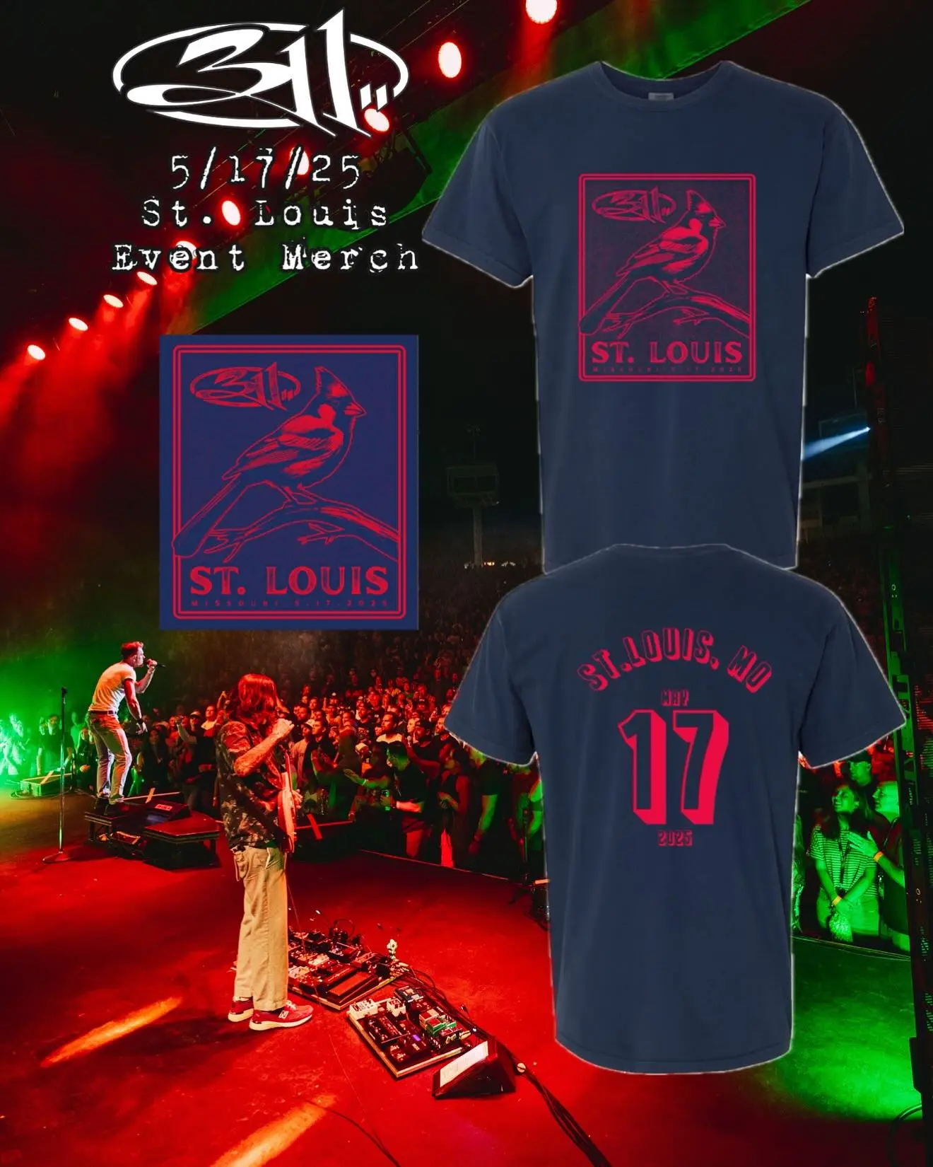 311 Concludes Spring Tour at Pointfest In St. Louis