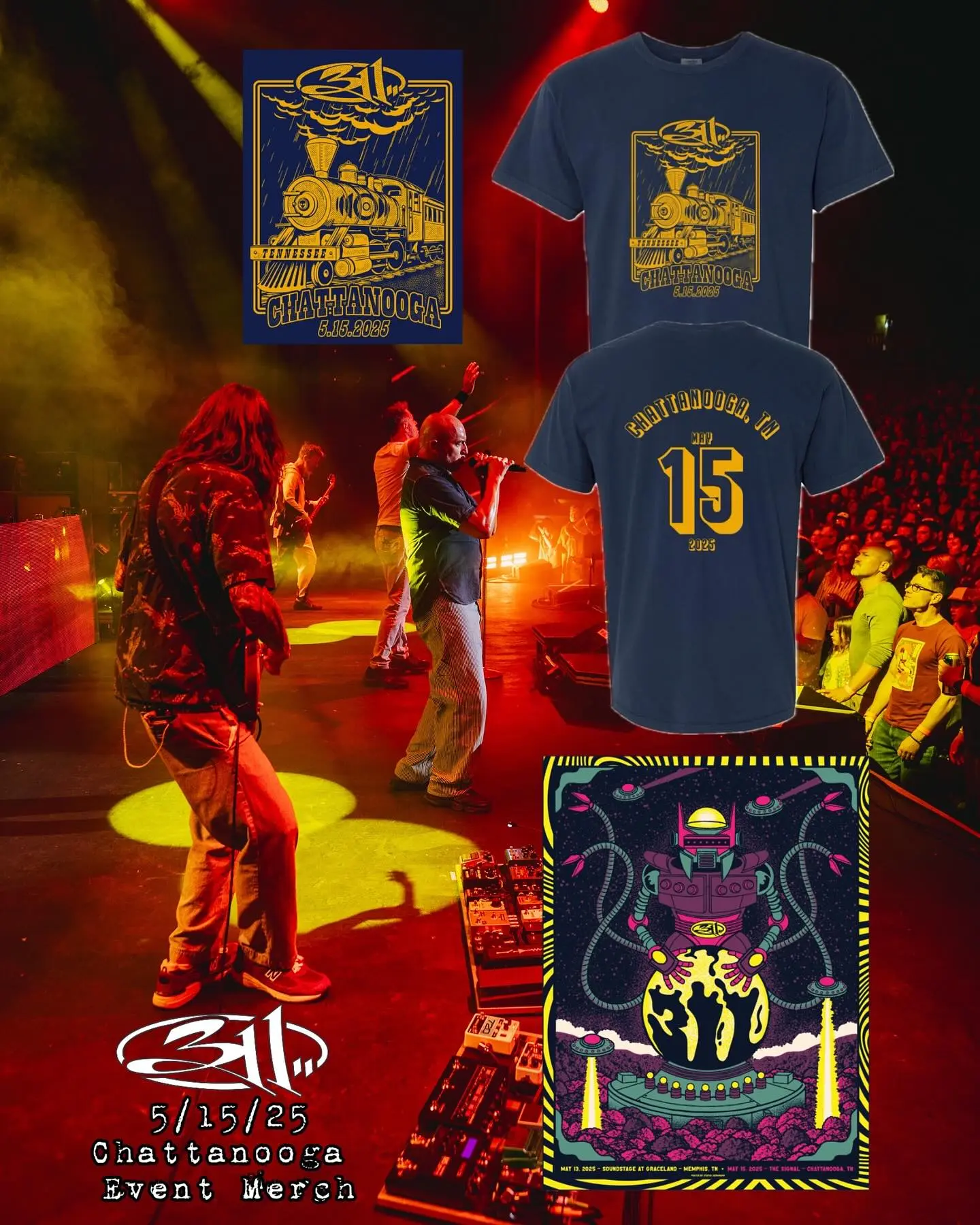 311 Returns To Tennessee With Exclusive Signed Posters