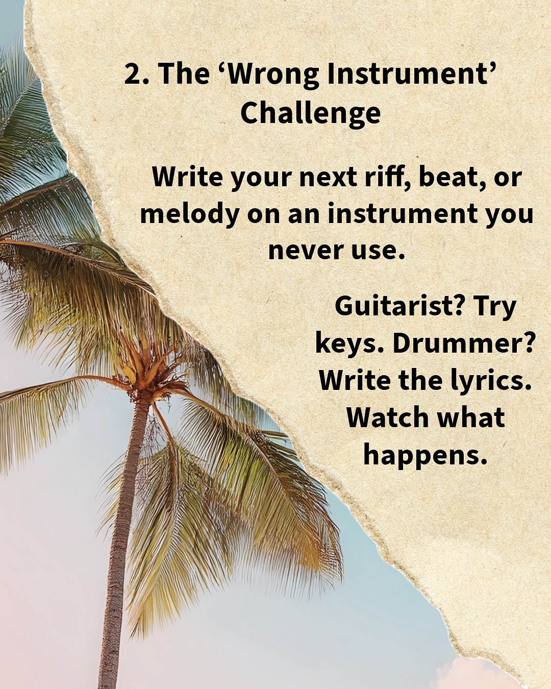 5 Songwriting Challenges For Bands