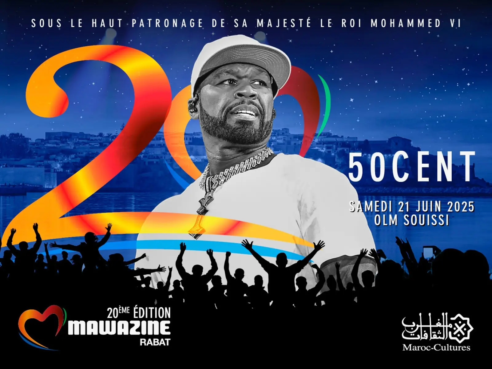 50 Cent To Light Up Festival Mawazine In Rabat Iconic artist fuels Rabat with Festival Mawazine vibes, promising a night of pure energy.