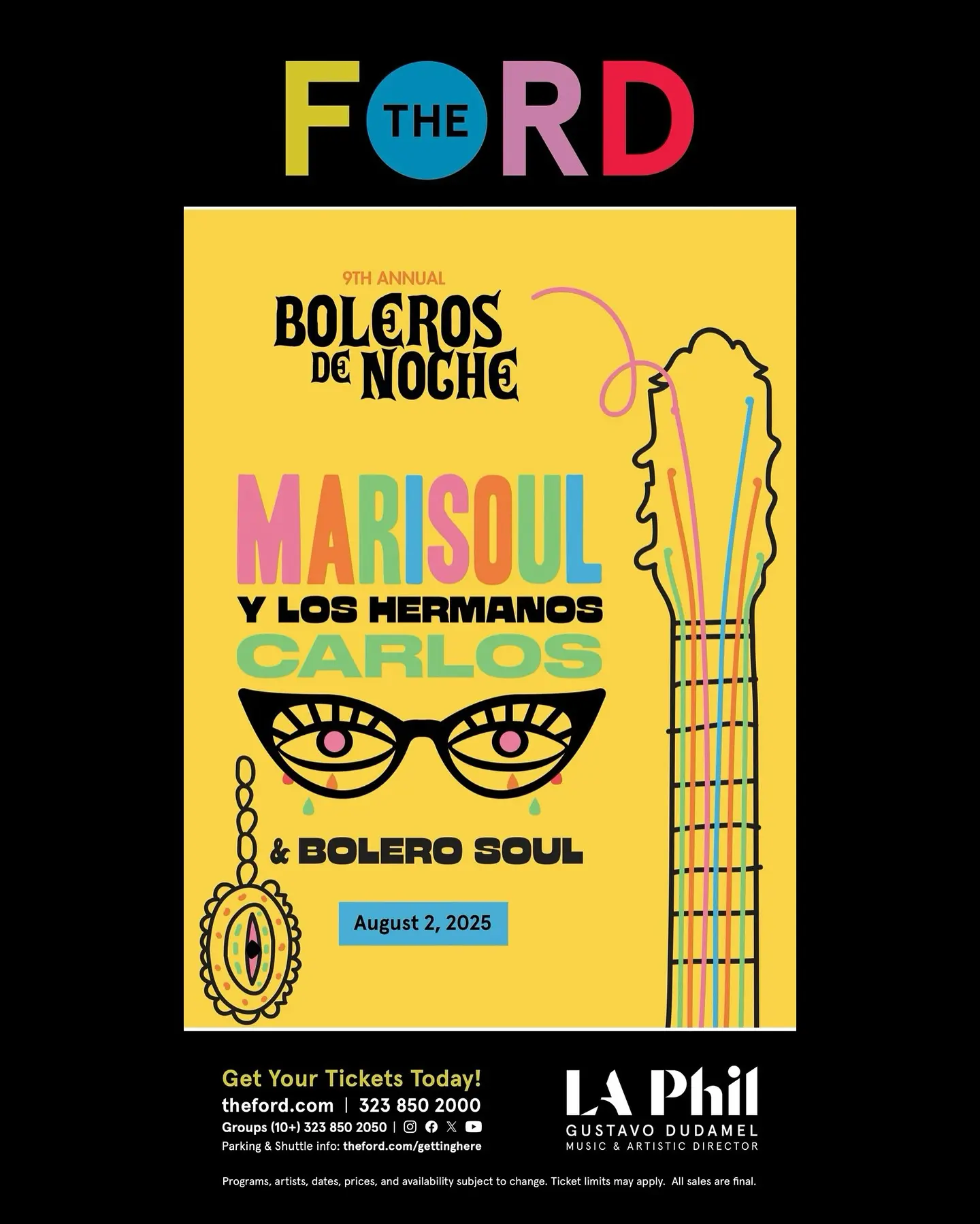 9th Annual Boleros De Noche At Teatro Ford Book Early with FANACCESS; 9th Boleros De Noche electrifies Teatro Ford on Aug 02, 2025! Now!