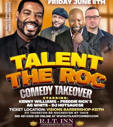 A.G. White Brings His Comedy Crew to Rochester