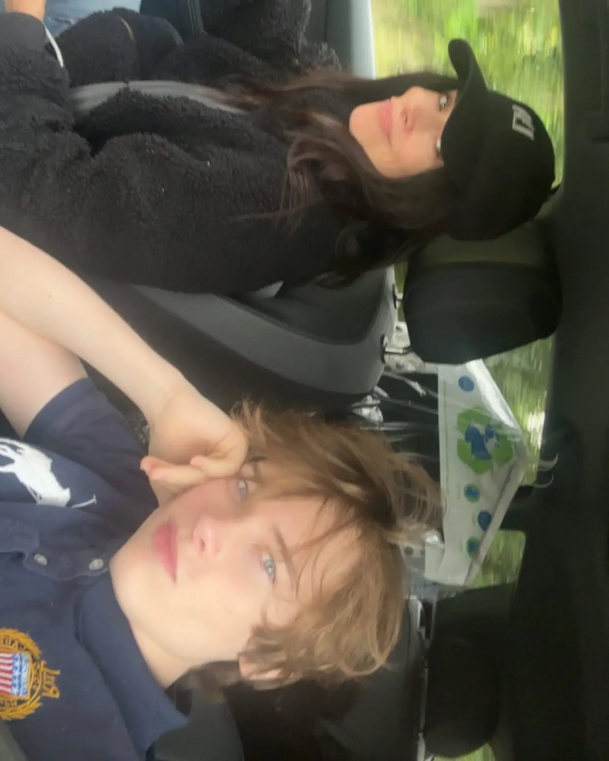 Abigail Spencer honors a heartfelt bond with a clever pun on motherhood and son-shine, wow