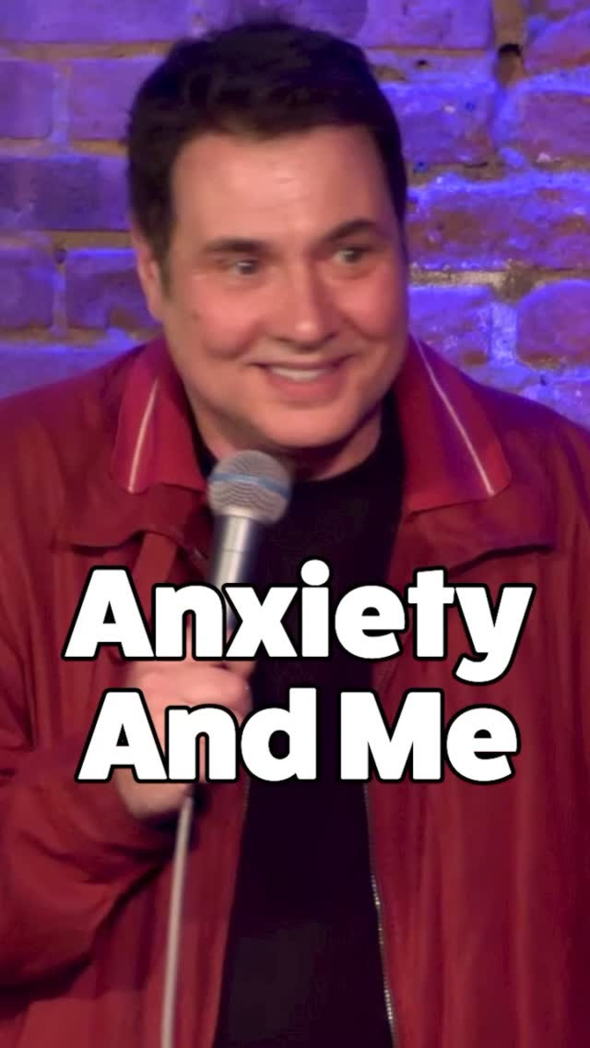 Adam Ferrara Reveals His Unique Way To Handle Anxiety Comedian Adam Ferrara shows a witty method to curb anxiety while spreading laughter.