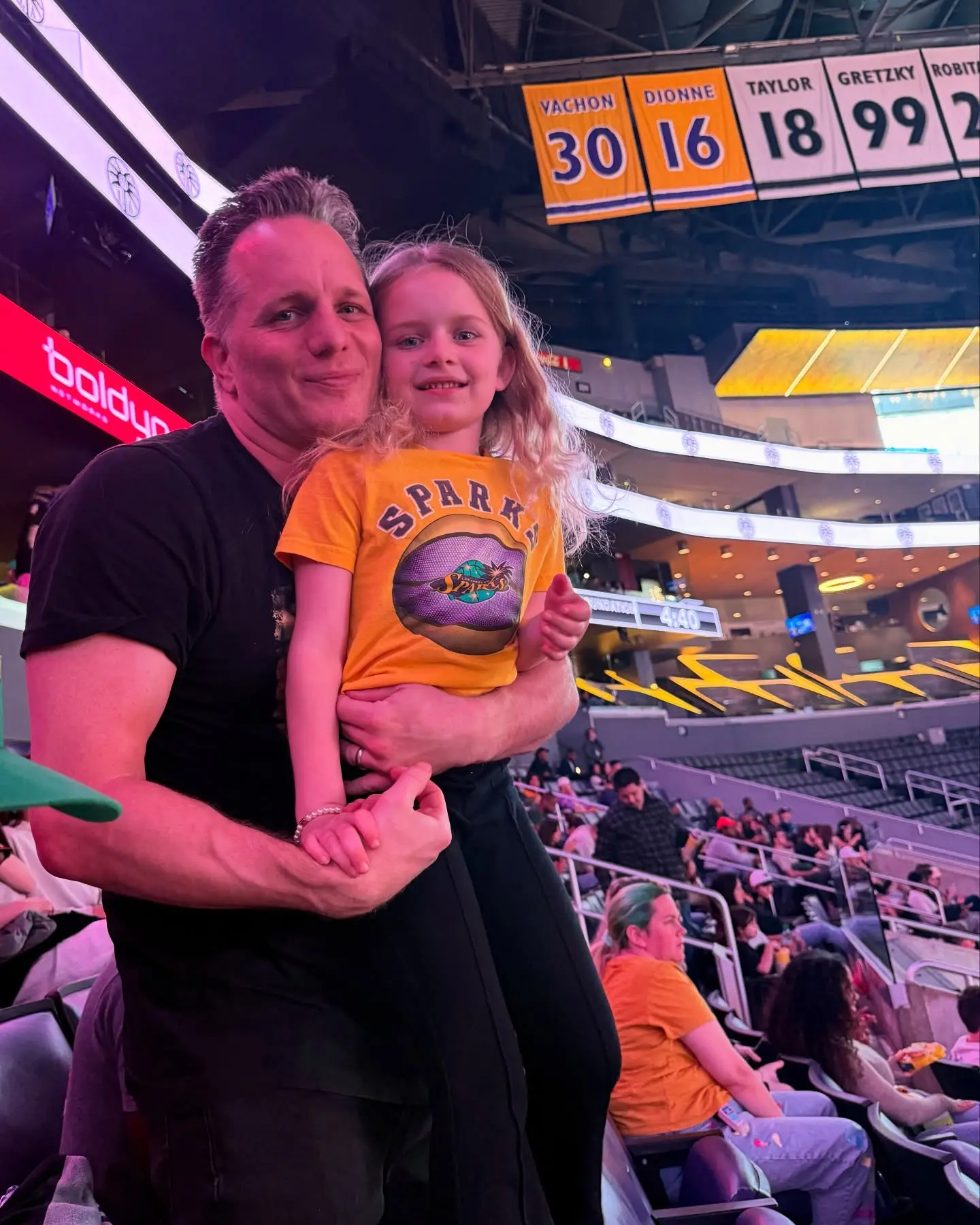 Adam Hunter Celebrates 47th Birthday at LASparks Game Family, friends, and the thrill of the game set the stage for 47 years of pure laughter!!