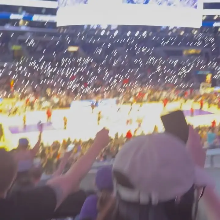 Adam Hunter Celebrates 47th Birthday at LASparks Game