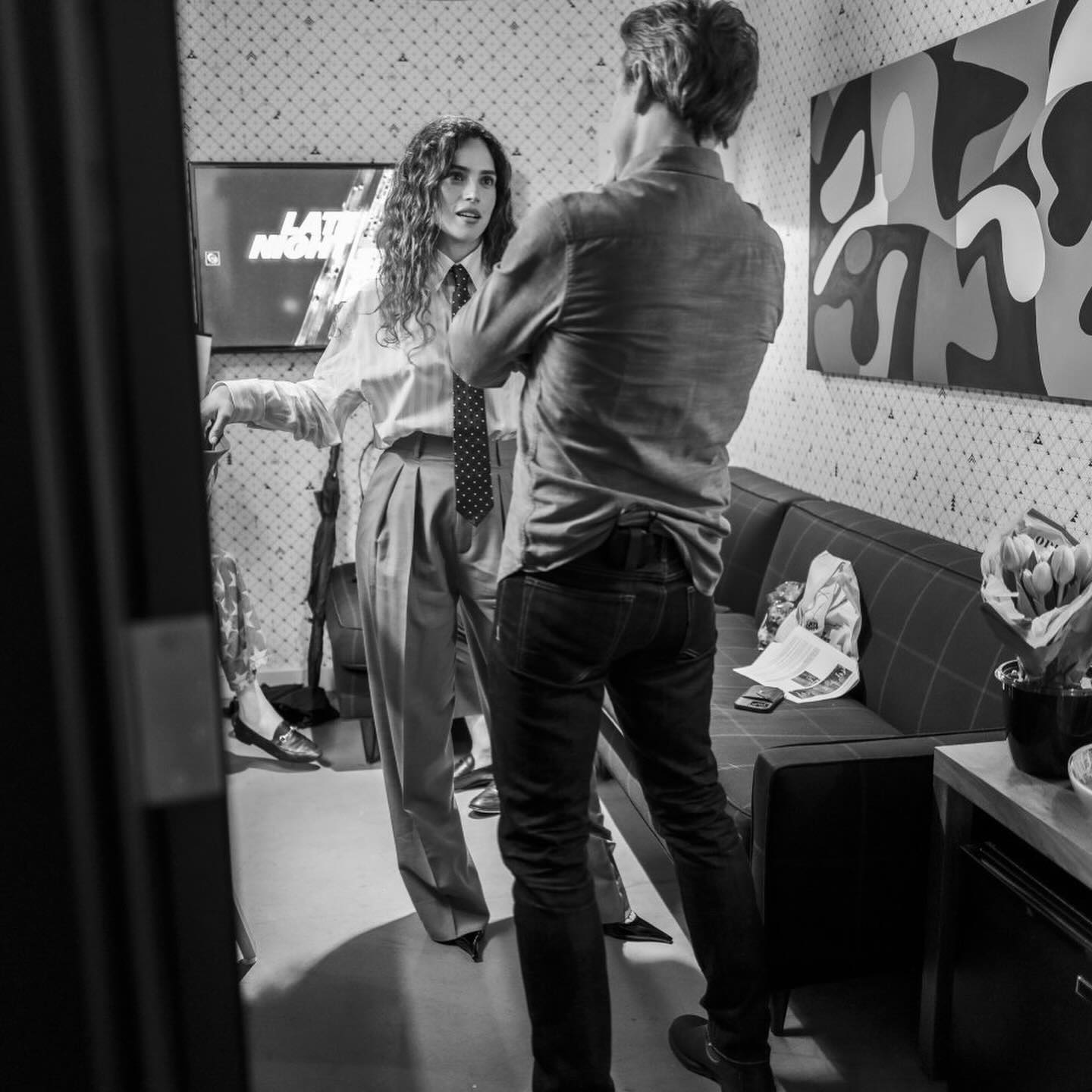 Adria Arjona Talks Tattoos And Late Night Chat