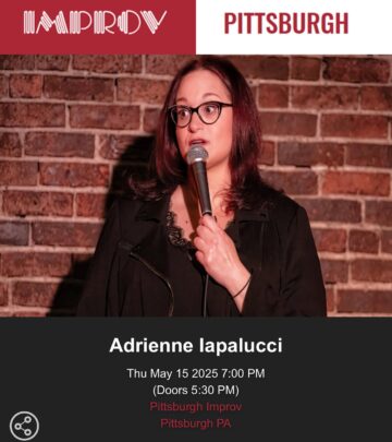 Stand-up comedy genius Adrienne Iapalucci sets stage at Pittsburgh Improv for laughs - now