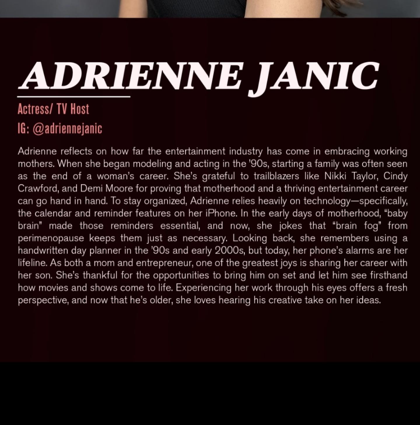 Adrienne Janic Shines In L.A. Living Magazine Feature