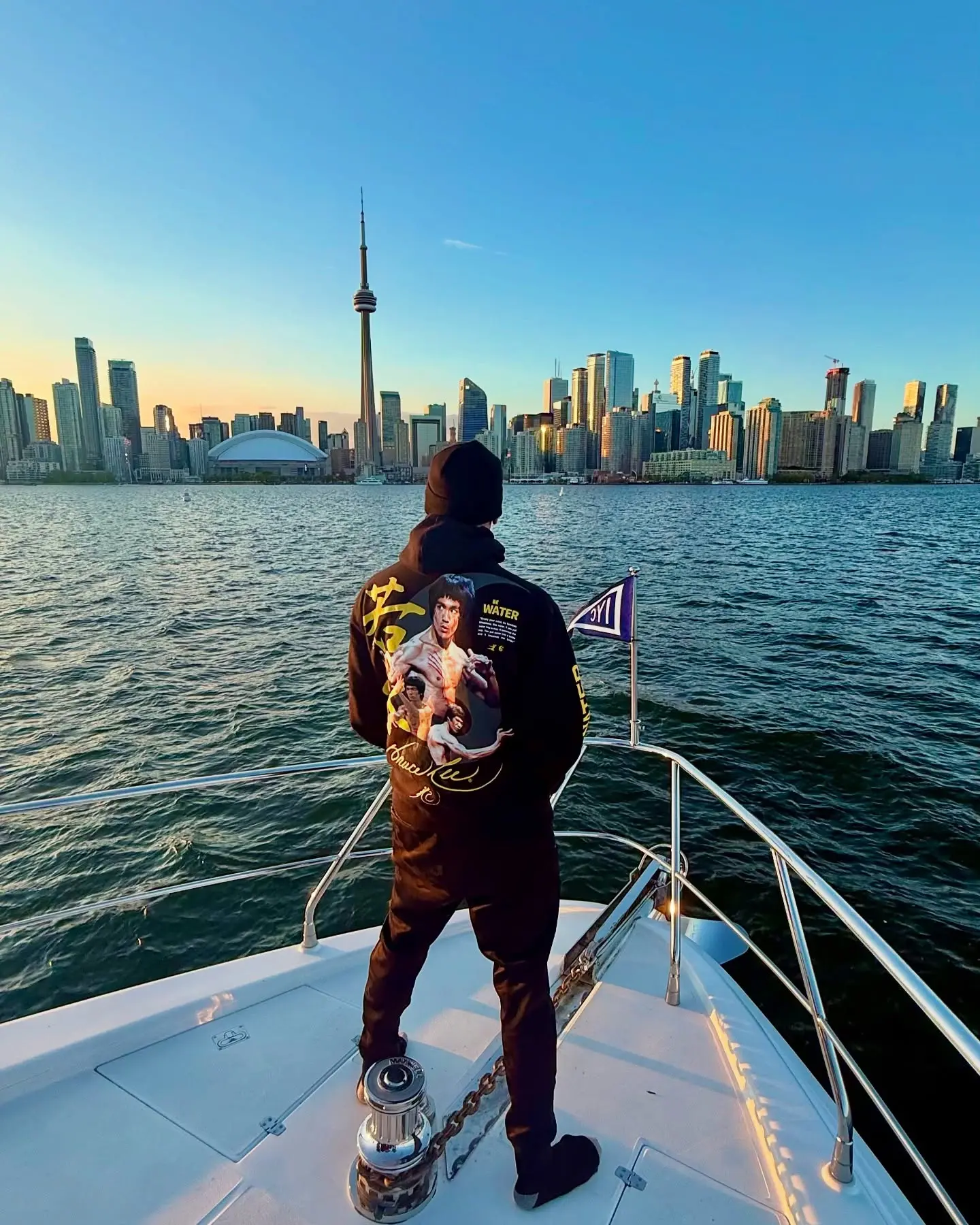 Affion Crockett Channels Zen On Waters Affion Crockett unveils a water-inspired vibe, merging zen philosophy with modern flair!!!