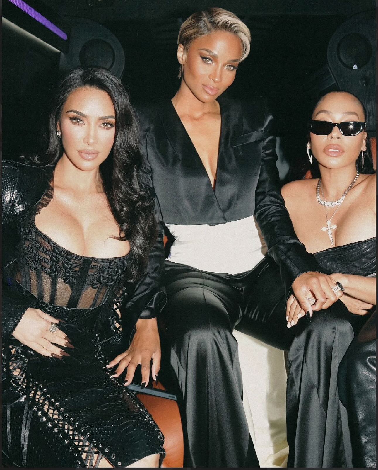 After Party Custom Look Shines On Kim Kardashian