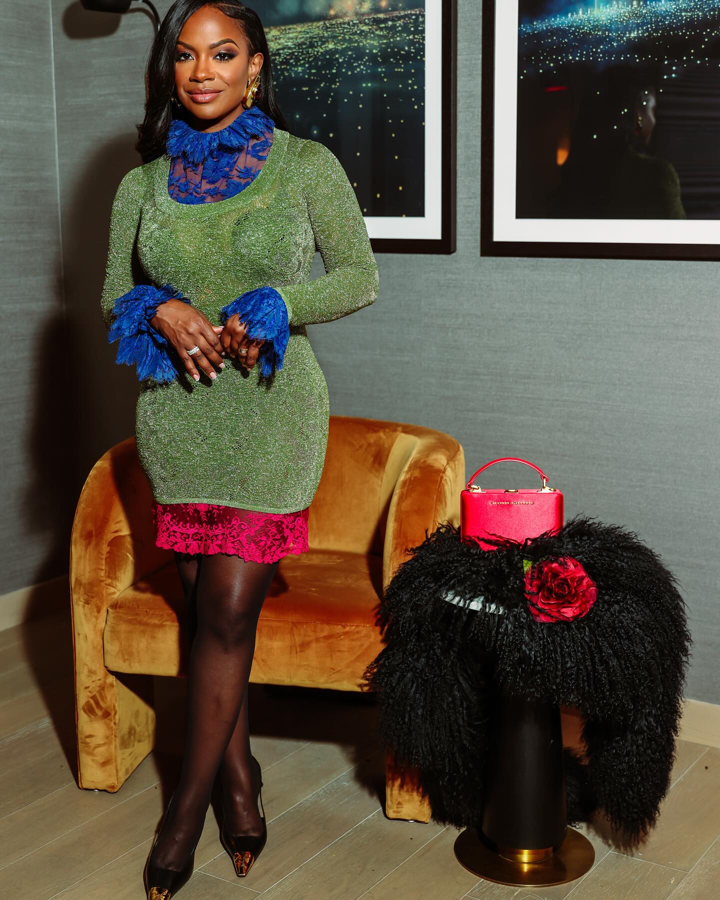After Party Glam: Kandi Burruss Shines In Style