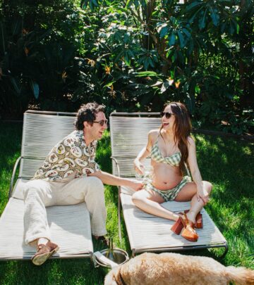 A unique birthday festivity with playing-house nostalgia and Chateau Marmont vibes indeed.