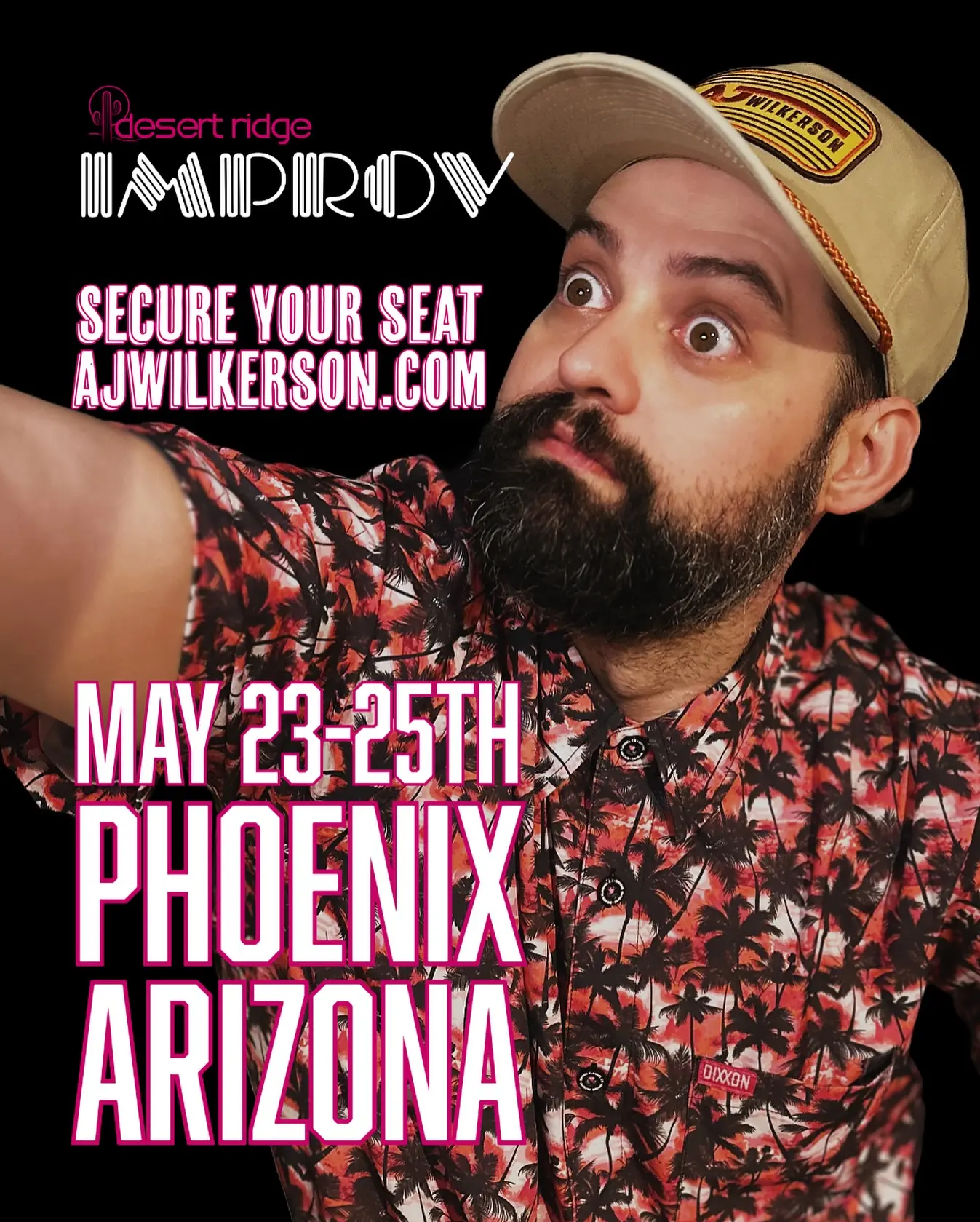 AJ Wilkerson Brings New Hour To Phoenix Stage Crowd-pleasing set draws ovations, teases Netflix callback, and hints at special edit soon